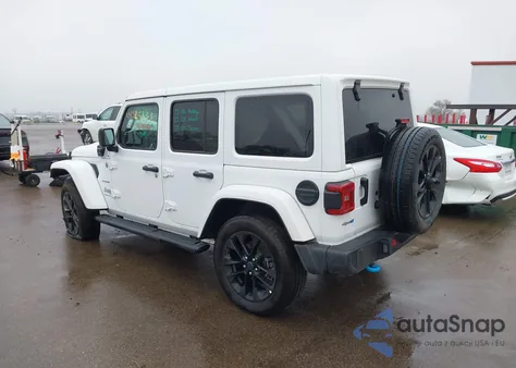 2024 Jeep Wrangler 4Xe Sahara 4Xe from USA, damaged, VIN 1C4RJXP62RW203697